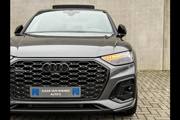 Audi Q5 Sportback 55TFSI e 367pk Quattro Competition S Edition S-Line Pano|Luchtv.|HUD|Leder+Memory+Massage|HD Matrix|B&O|360°View