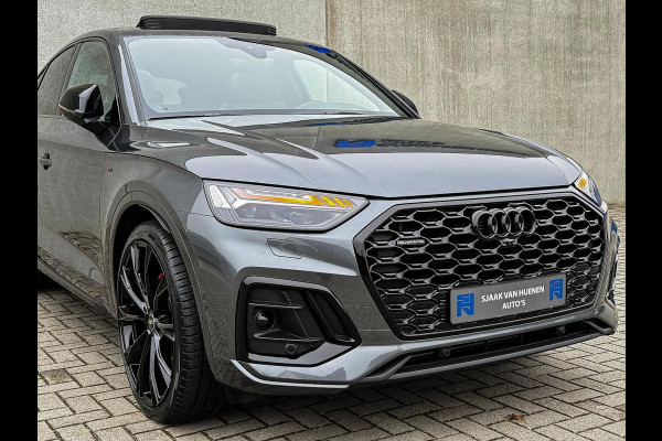 Audi Q5 Sportback 55TFSI e 367pk Quattro Competition S Edition S-Line Pano|Luchtv.|HUD|Leder+Memory+Massage|HD Matrix|B&O|360°View