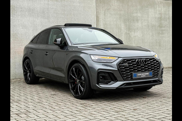 Audi Q5 Sportback 55TFSI e 367pk Quattro Competition S Edition S-Line Pano|Luchtv.|HUD|Leder+Memory+Massage|HD Matrix|B&O|360°View