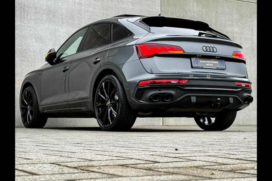 Audi Q5 Sportback 55TFSI e 367pk Quattro Competition S Edition S-Line Pano|Luchtv.|HUD|Leder+Memory+Massage|HD Matrix|B&O|360°View