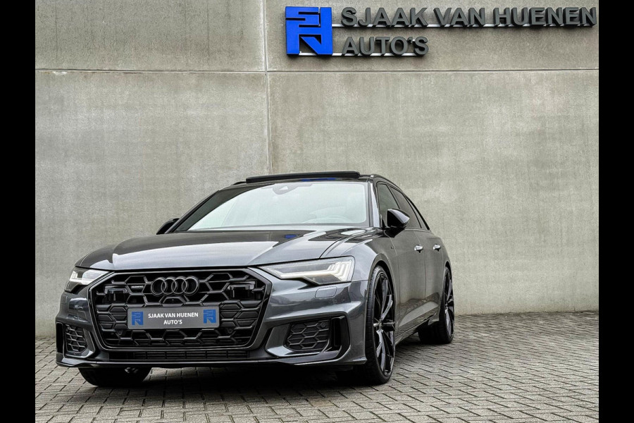 Audi A6 Avant 55TFSI e 367pk Quattro Competition S Edition S-Line FACELIFT! Pano|RS-Kuipstoelen+Memory|HUD|360° View|B&O|HD Matrix