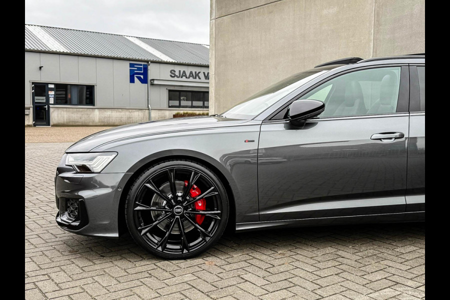 Audi A6 Avant 55TFSI e 367pk Quattro Competition S Edition S-Line FACELIFT! Pano|RS-Kuipstoelen+Memory|HUD|360° View|B&O|HD Matrix