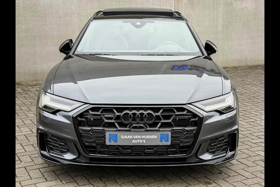 Audi A6 Avant 55TFSI e 367pk Quattro Competition S Edition S-Line FACELIFT! Pano|RS-Kuipstoelen+Memory|HUD|360° View|B&O|HD Matrix