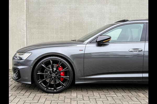 Audi A6 Avant 55TFSI e 367pk Quattro Competition S Edition S-Line FACELIFT! Pano|RS-Kuipstoelen+Memory|HUD|360° View|B&O|HD Matrix