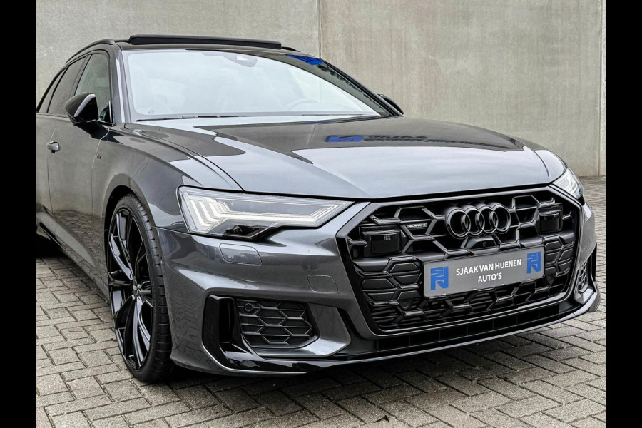 Audi A6 Avant 55TFSI e 367pk Quattro Competition S Edition S-Line FACELIFT! Pano|RS-Kuipstoelen+Memory|HUD|360° View|B&O|HD Matrix