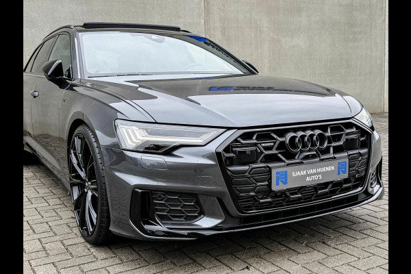 Audi A6 Avant 55TFSI e 367pk Quattro Competition S Edition S-Line FACELIFT! Pano|RS-Kuipstoelen+Memory|HUD|360° View|B&O|HD Matrix