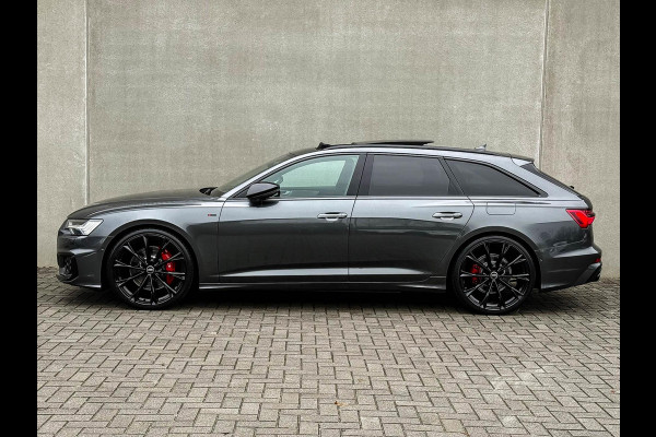 Audi A6 Avant 55TFSI e 367pk Quattro Competition S Edition S-Line FACELIFT! Pano|RS-Kuipstoelen+Memory|HUD|360° View|B&O|HD Matrix