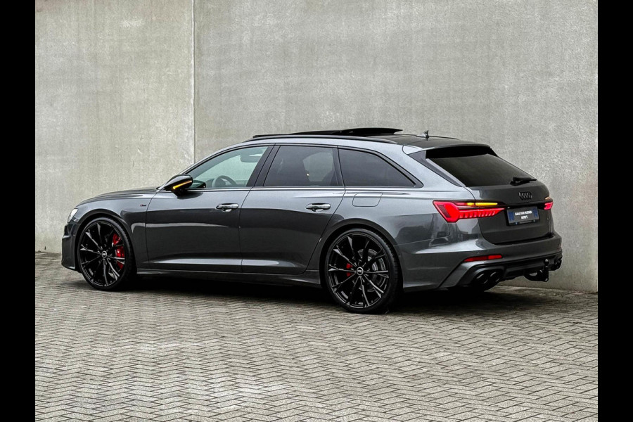 Audi A6 Avant 55TFSI e 367pk Quattro Competition S Edition S-Line FACELIFT! Pano|RS-Kuipstoelen+Memory|HUD|360° View|B&O|HD Matrix