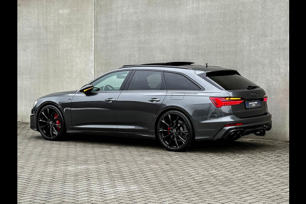 Audi A6 Avant 55TFSI e 367pk Quattro Competition S Edition S-Line FACELIFT! Pano|RS-Kuipstoelen+Memory|HUD|360° View|B&O|HD Matrix