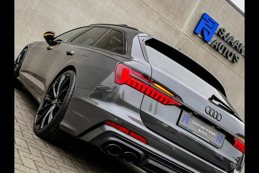 Audi A6 Avant 55TFSI e 367pk Quattro Competition S Edition S-Line FACELIFT! Pano|RS-Kuipstoelen+Memory|HUD|360° View|B&O|HD Matrix
