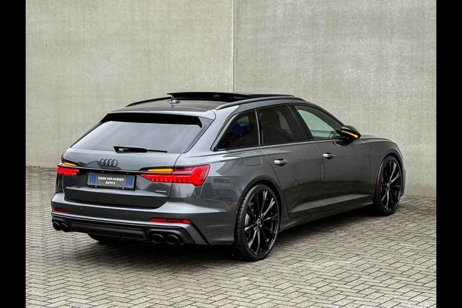Audi A6 Avant 55TFSI e 367pk Quattro Competition S Edition S-Line FACELIFT! Pano|RS-Kuipstoelen+Memory|HUD|360° View|B&O|HD Matrix