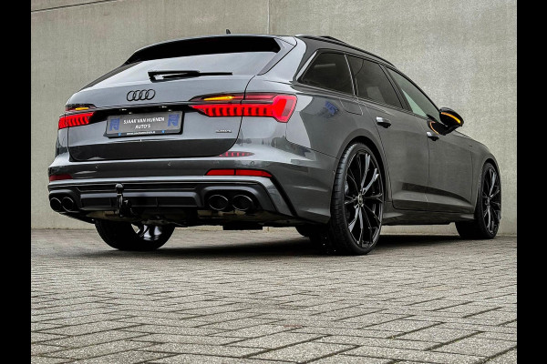 Audi A6 Avant 55TFSI e 367pk Quattro Competition S Edition S-Line FACELIFT! Pano|RS-Kuipstoelen+Memory|HUD|360° View|B&O|HD Matrix
