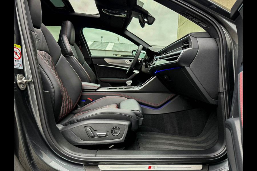 Audi A6 Avant 55TFSI e 367pk Quattro Competition S Edition S-Line FACELIFT! Pano|RS-Kuipstoelen+Memory|HUD|360° View|B&O|HD Matrix
