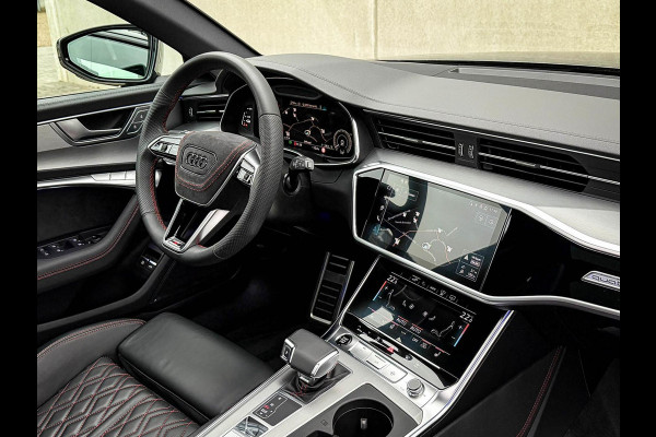Audi A6 Avant 55TFSI e 367pk Quattro Competition S Edition S-Line FACELIFT! Pano|RS-Kuipstoelen+Memory|HUD|360° View|B&O|HD Matrix