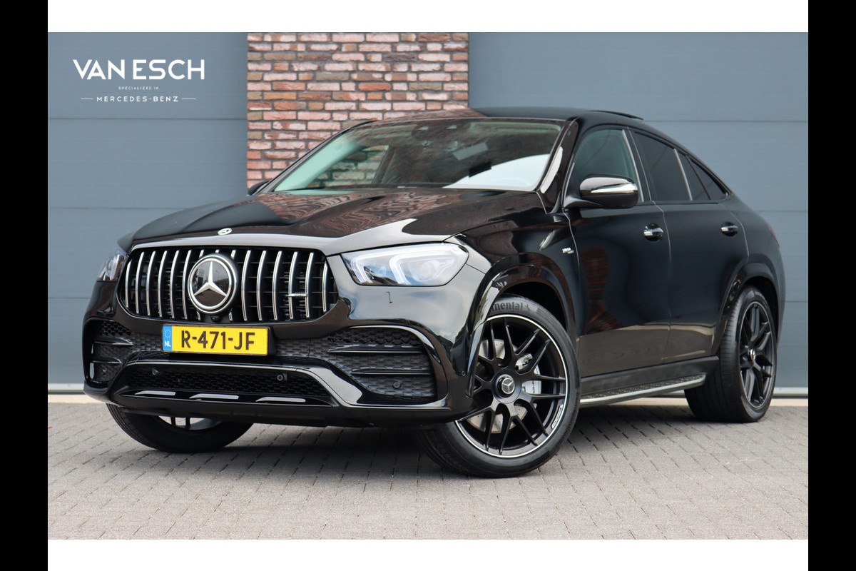 Mercedes-Benz GLE Coupé AMG 53 4MATIC+ Premium+ | Airmatic | Distronic+ | Burmester | Massage | Memory | Stoelventilatie | Trekhaak | Keyless Go | Schakelbare Uitlaat | Nappa Leder |