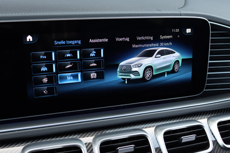 Mercedes-Benz GLE Coupé AMG 53 4MATIC+ Premium+ | Airmatic | Distronic+ | Burmester | Massage | Memory | Stoelventilatie | Trekhaak | Keyless Go | Schakelbare Uitlaat | Nappa Leder |