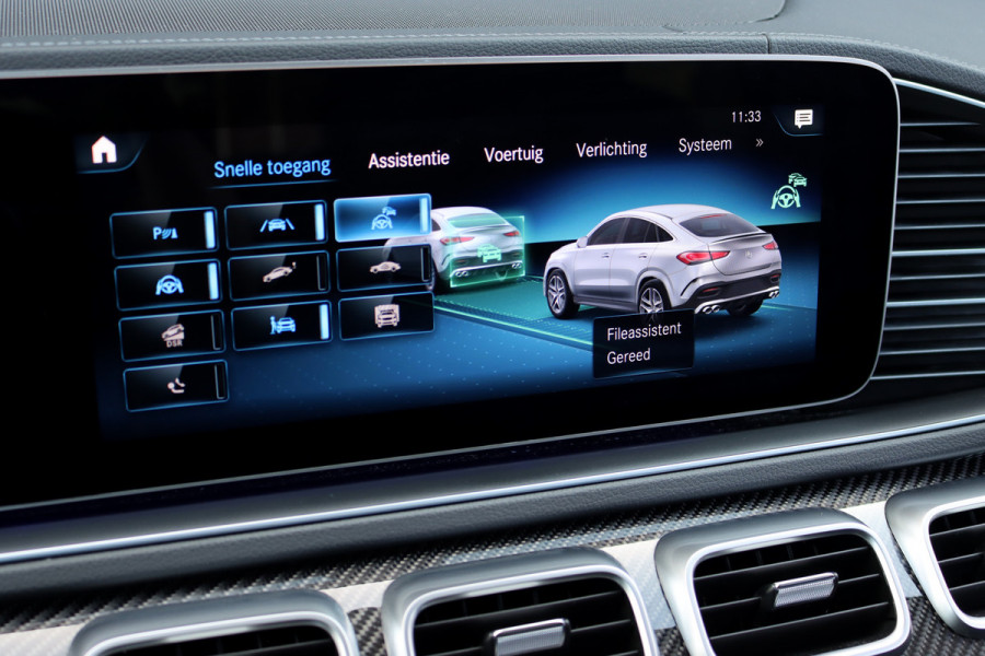 Mercedes-Benz GLE Coupé AMG 53 4MATIC+ Premium+ | Airmatic | Distronic+ | Burmester | Massage | Memory | Stoelventilatie | Trekhaak | Keyless Go | Schakelbare Uitlaat | Nappa Leder |