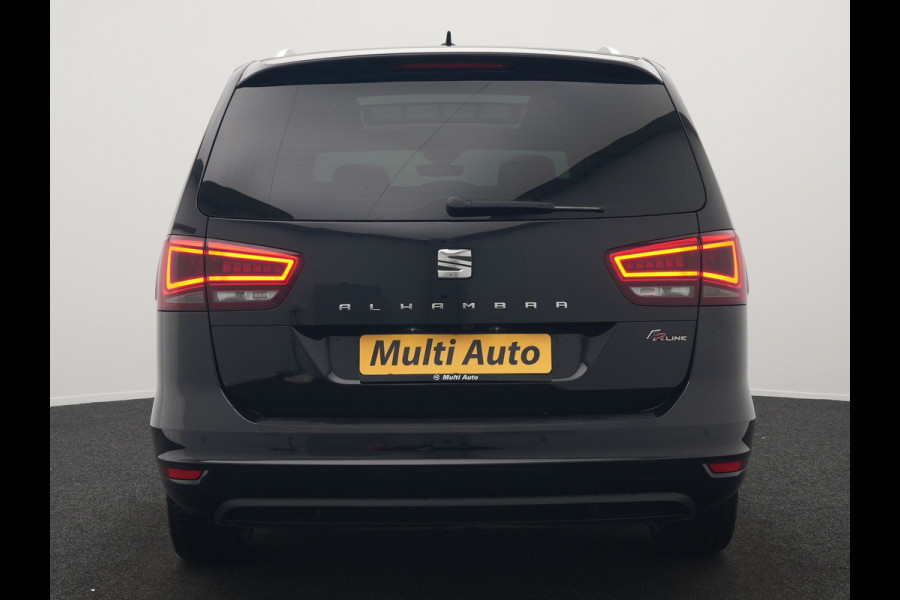 Seat Alhambra 1.4 TSI FR Business Intense 7 Persoons 150pk Dealer O.H. | Trekhaak Af Fabriek | Panodak | Adaptive Cruise | Camera | Apple Carplay | Alcantara Sportstoelen Verwarmd | Keyless | Blis | Navigatie | DAB |