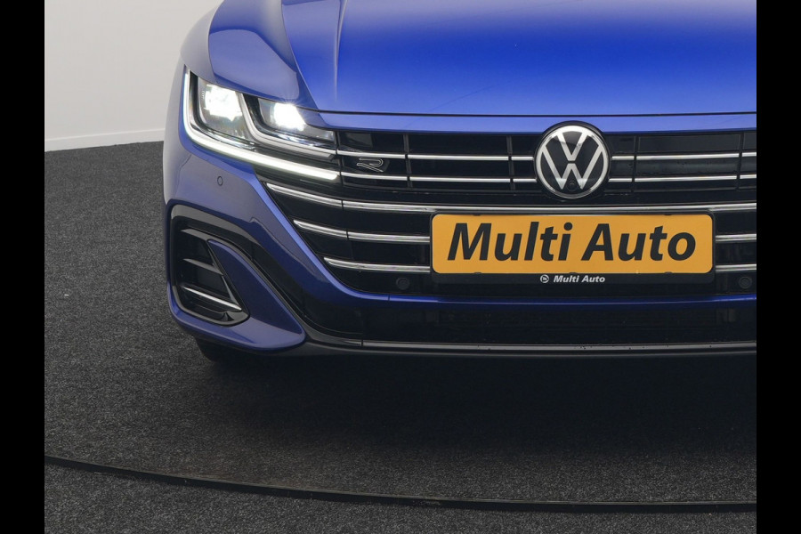 Volkswagen Arteon Shooting Brake 1.4 TSI eHybrid R-Line Plug In Hybrid 218pk Dealer O.H PHEV | Trekhaak Af Fabriek | Adaptive Cruise | 360 Camera | IQ Light | Alcantara Sportstoelen Message & Verwarmd | Blis | Apple Carplay | Navigatie | Virtual | DAB |