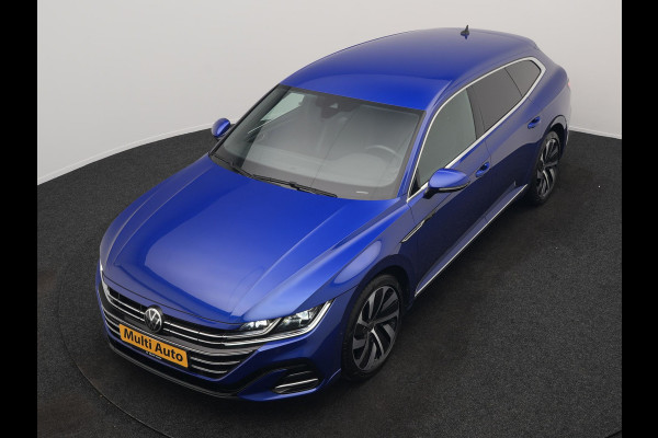 Volkswagen Arteon Shooting Brake 1.4 TSI eHybrid R-Line Plug In Hybrid 218pk Dealer O.H PHEV | Trekhaak Af Fabriek | Adaptive Cruise | 360 Camera | IQ Light | Alcantara Sportstoelen Message & Verwarmd | Blis | Apple Carplay | Navigatie | Virtual | DAB |