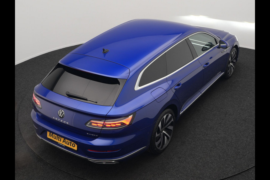 Volkswagen Arteon Shooting Brake 1.4 TSI eHybrid R-Line Plug In Hybrid 218pk Dealer O.H PHEV | Trekhaak Af Fabriek | Adaptive Cruise | 360 Camera | IQ Light | Alcantara Sportstoelen Message & Verwarmd | Blis | Apple Carplay | Navigatie | Virtual | DAB |