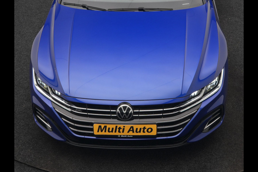 Volkswagen Arteon Shooting Brake 1.4 TSI eHybrid R-Line Plug In Hybrid 218pk Dealer O.H PHEV | Trekhaak Af Fabriek | Adaptive Cruise | 360 Camera | IQ Light | Alcantara Sportstoelen Message & Verwarmd | Blis | Apple Carplay | Navigatie | Virtual | DAB |
