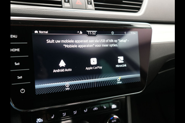 Škoda Superb Combi 1.4 TSI iV Business Edition Plus Plug In Hybrid 218pk Dealer O.H. PHEV | Trekhaak Af Fabriek | Adaptive Cruise | Camera | Canton Audio | Crystal LED | Alcantara Sportstoelen Memory & Verwarmd | Apple Carplay | Stuur Verwarmd | Keyless | Virtual | Blis |