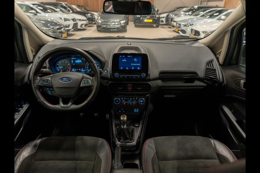 Ford EcoSport 1.0 EcoBoost ST-Line 125PK, Cruise, Clima, Multistuur, Led, Alcantara, PDC, Private Glas, Voll Onderhouden