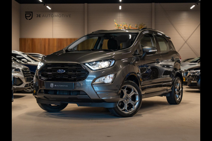 Ford EcoSport 1.0 EcoBoost ST-Line 125PK, Cruise, Clima, Multistuur, Led, Alcantara, PDC, Private Glas, Voll Onderhouden