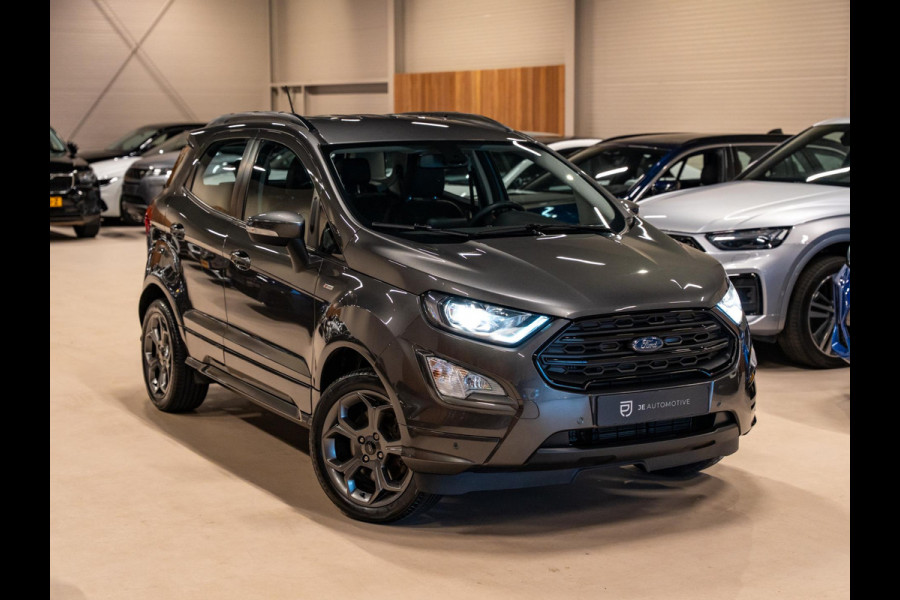 Ford EcoSport 1.0 EcoBoost ST-Line 125PK, Cruise, Clima, Multistuur, Led, Alcantara, PDC, Private Glas, Voll Onderhouden
