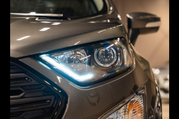 Ford EcoSport 1.0 EcoBoost ST-Line 125PK, Cruise, Clima, Multistuur, Led, Alcantara, PDC, Private Glas, Voll Onderhouden