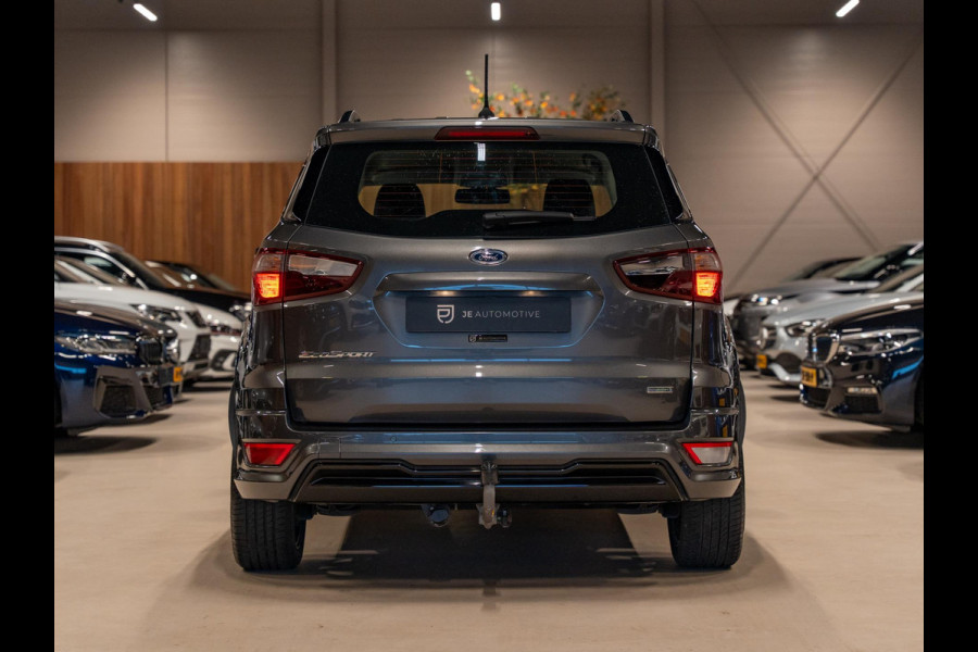 Ford EcoSport 1.0 EcoBoost ST-Line 125PK, Cruise, Clima, Multistuur, Led, Alcantara, PDC, Private Glas, Voll Onderhouden