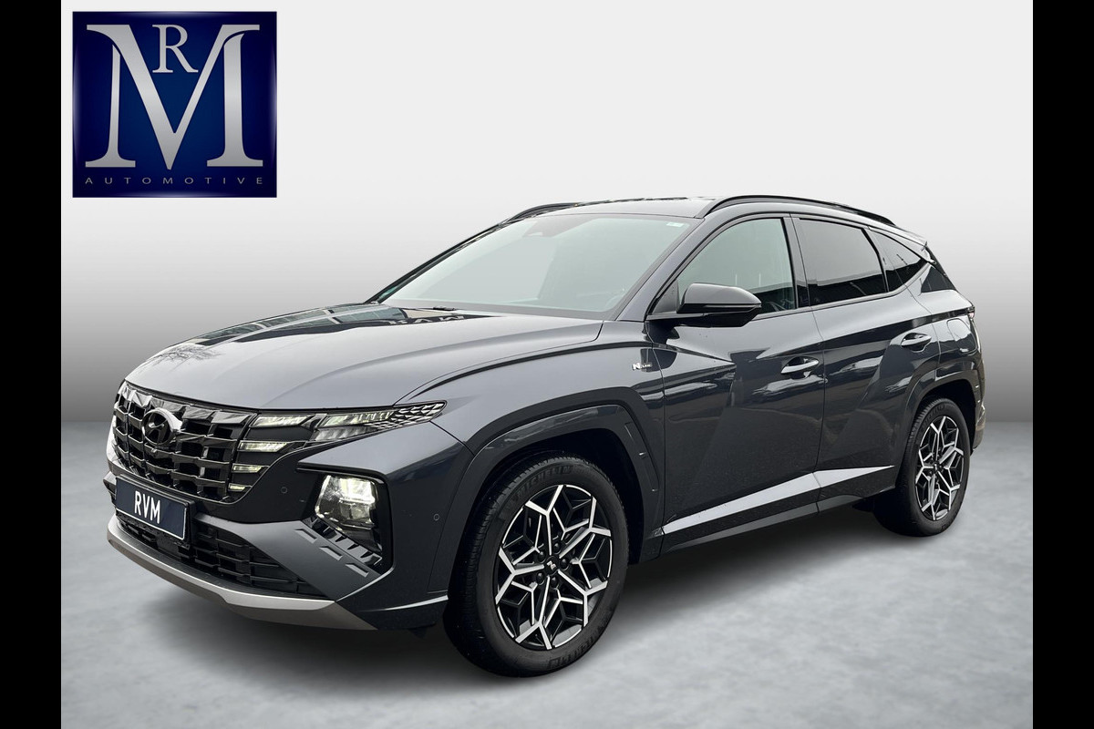 Hyundai Tucson 1.6 T-GDI PHEV N Line 4WD | SUPER COMPLEET| MEM. STOEL| ACHTERBANK VERWARMING| ELEK. ACHTERKLEP| 360 CAMERA| STOEL VENTILATIE| STUUR VERWARMING| DODE HOEK| ADAPTIVE CRUISE CONTROL| ETC...