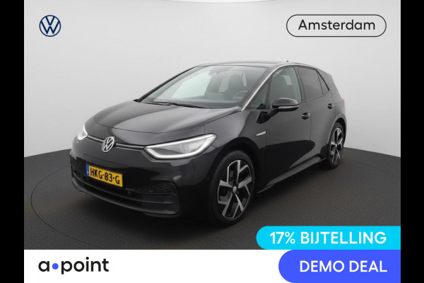 Volkswagen ID.3 Pro Business 59 kWh 231PK | 17% bijtelling* | 19" LM velgen | Navigatie | Parkeercamera | Onderhoud tot 4-4-2030