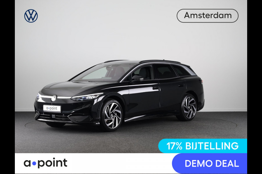 Volkswagen ID.7 Tourer Pro Business 77 kWh accu, 210 kW / 286 pk Variant 231PK | 17% bijtelling* | 20" LM velgen | Navigatie | 360 gradencamera | Matrix koplampen | Onderhoud tot 30-6-2030