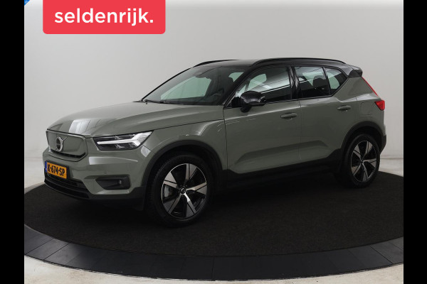 Volvo XC40 Recharge P8 AWD R Design | SOH 93% | Trekhaak | Warmtepomp | Stoel & stuurverwarming | Camera | Leder/Alcantara | Adaptive cruise | Carplay | Navigatie | Achterbankverwarming