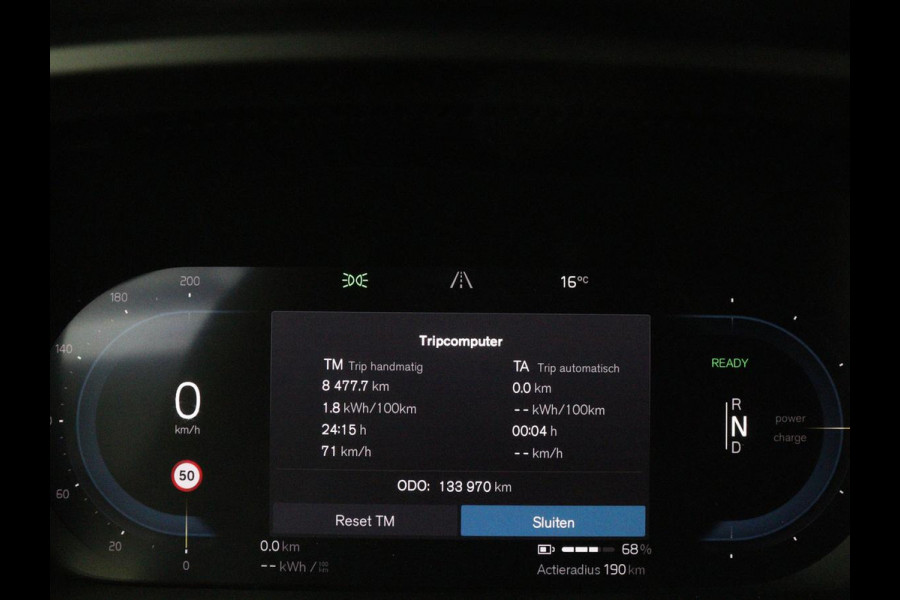 Volvo XC40 Recharge P8 AWD R Design | SOH 93% | Trekhaak | Warmtepomp | Stoel & stuurverwarming | Camera | Leder/Alcantara | Adaptive cruise | Carplay | Navigatie | Achterbankverwarming