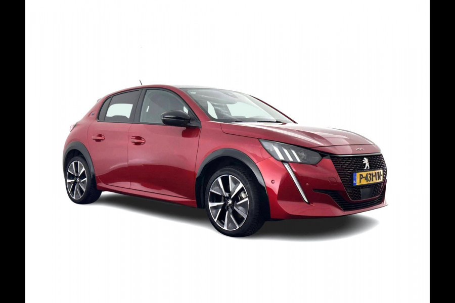 Peugeot e-208 EV GT Pack 50 kWh [ 3-Fase-11kW ] {SOH-88%] (INCL-BTW) *FULL-LED | DIGI-COCKPIT | BLINDSPOT | CAMERA | LEATHER-ALCANTARA | AMBIENTLIGHT | NAVI-FULLMAP | LANE-ASSIST | KEYLESS | DAB | CCS-FASTLOADER | HEATED-SPORTSEATS | PRIVACYGLASS |