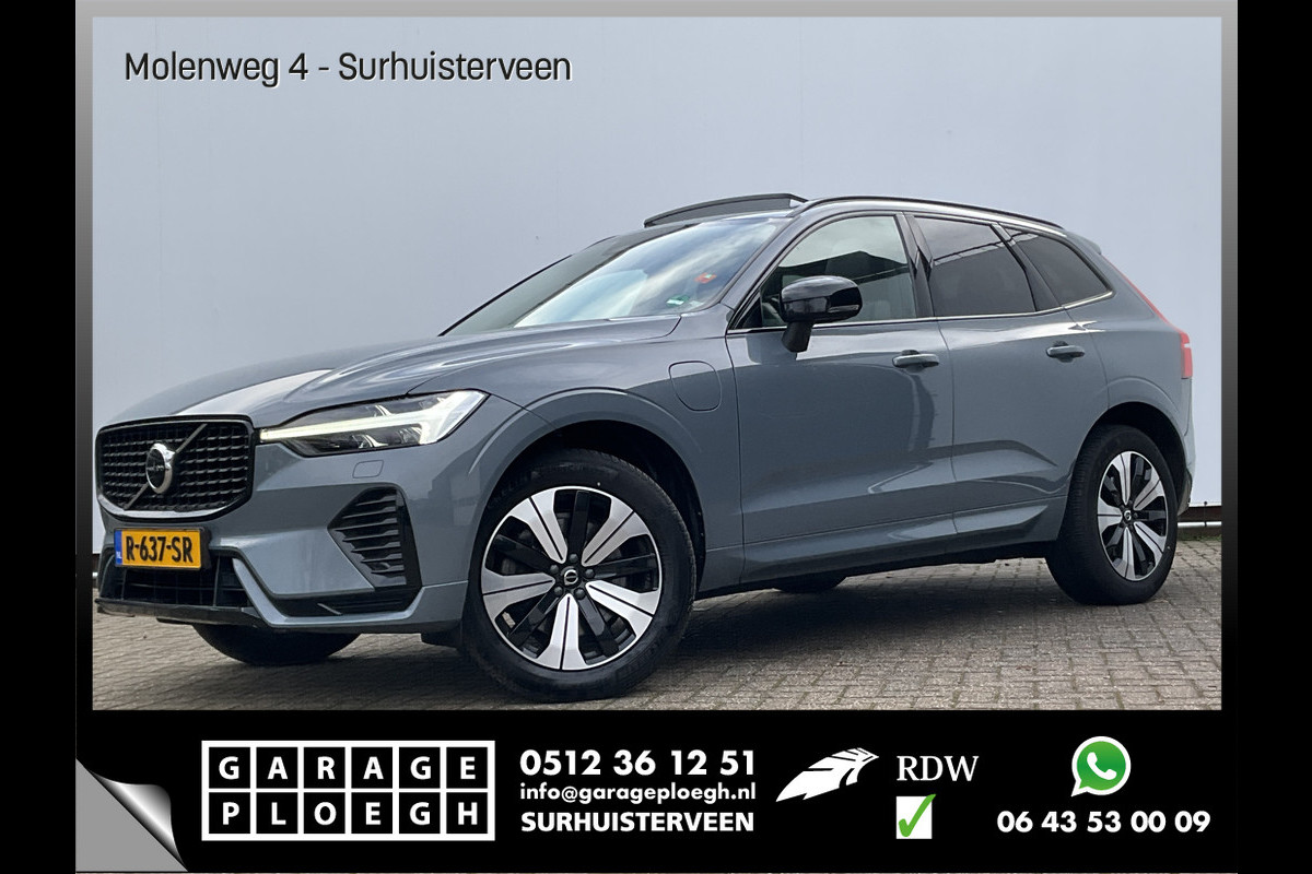 Volvo XC60 2.0 T8 Plug-in hybrid AWD Plus Dark 1Eig BLIS Memory Stoel/stuur Verw Pano Carplay inscription