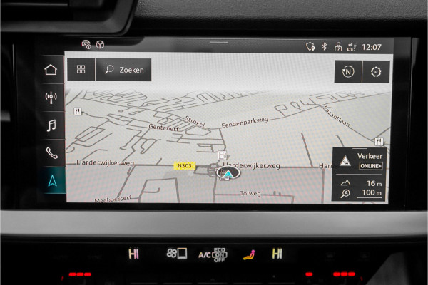 Audi A3 Sportback 35 TFSI S Edition Pano Zwart Optiek Leder 19"