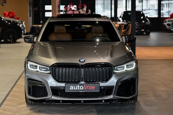 BMW 7 Serie 730d M-Sport. Pano, Softclose, HUD, Luchtv, 360, Keyless, Aero, Hifi, CarPlay, Sfeer!