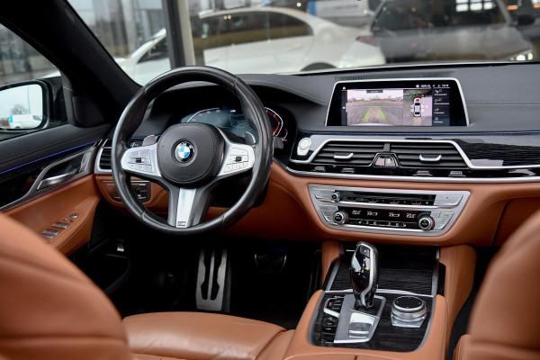 BMW 7 Serie 730d M-Sport. Pano, Softclose, HUD, Luchtv, 360, Keyless, Aero, Hifi, CarPlay, Sfeer!