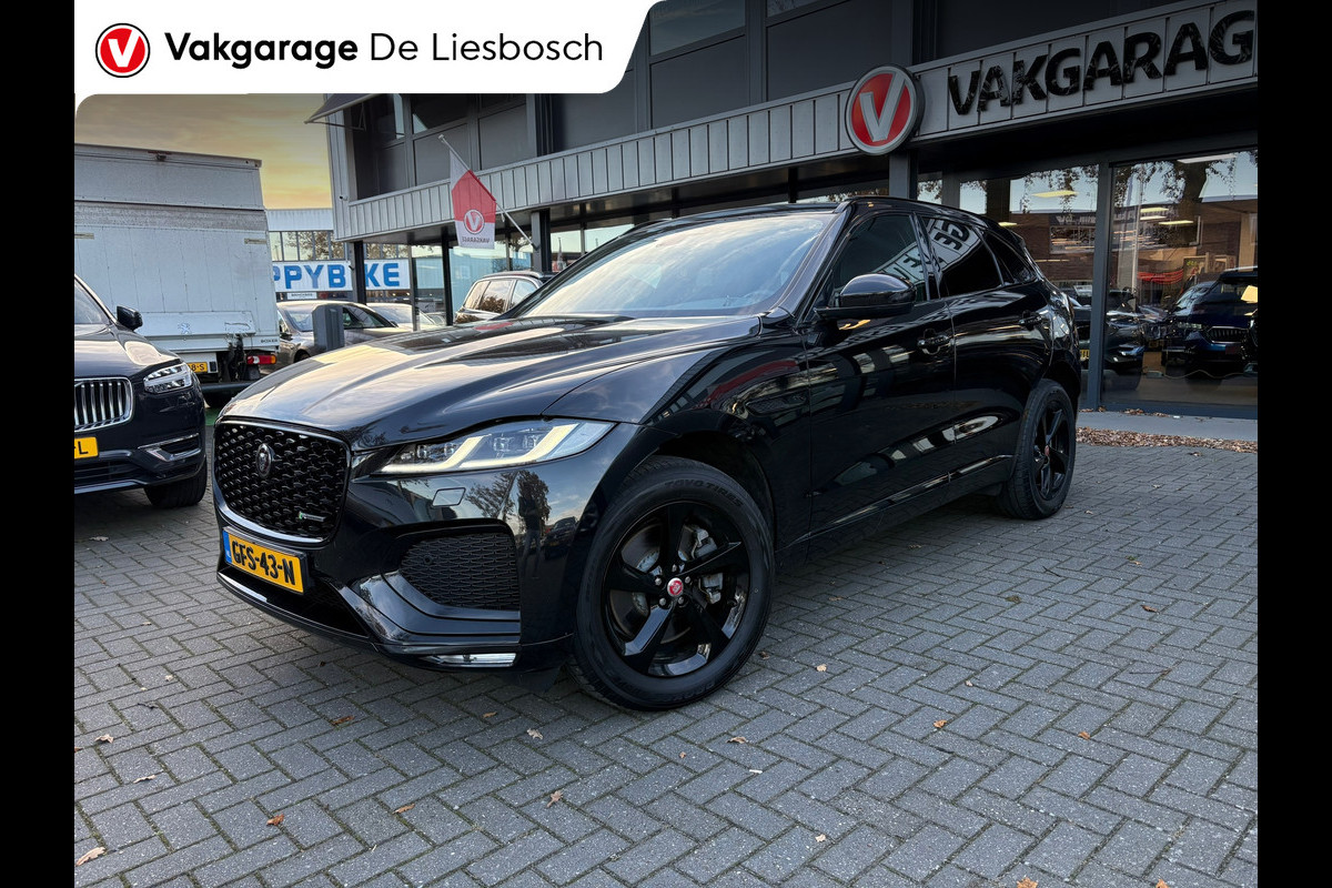 Jaguar F-Pace 2.0 P400e PHEV R-Dynamic S Black / Leder / Meridian / Panorama-dak / camera
