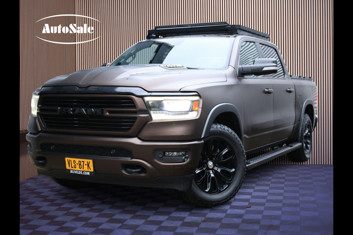 Dodge Ram 1500 5.7 V8 4x4 Crew Cab Laramie LUCHTVERING LEDBAR CARPLAY DIAMONDBACK '22