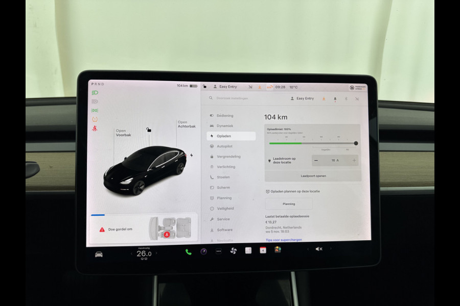 Tesla Model 3 Standard RWD Plus 60 kWh [ 3-Fase ] {SOH-80%} (INCL-BTW) Aut. *PANO | AUTO-PILOT | LEATHER | KEYLESS | FULL-LED | MEMORY-PACK | TOP-VIEW | DAB | CARPLAY | DIGI-COCKPIT | LANE-ASSIST | COMFORT-SEATS | TOWBAR | 18"ALU*