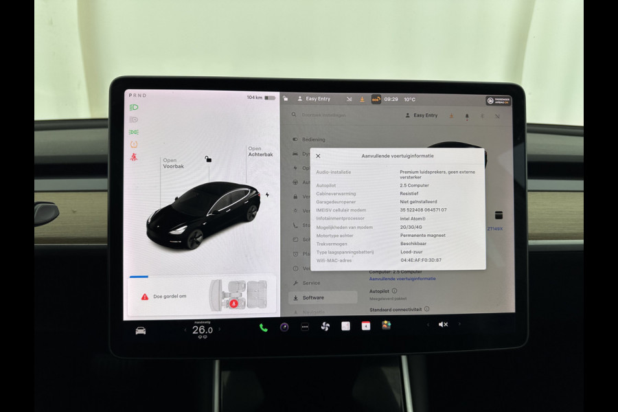 Tesla Model 3 Standard RWD Plus 60 kWh [ 3-Fase ] {SOH-80%} (INCL-BTW) Aut. *PANO | AUTO-PILOT | LEATHER | KEYLESS | FULL-LED | MEMORY-PACK | TOP-VIEW | DAB | CARPLAY | DIGI-COCKPIT | LANE-ASSIST | COMFORT-SEATS | TOWBAR | 18"ALU*