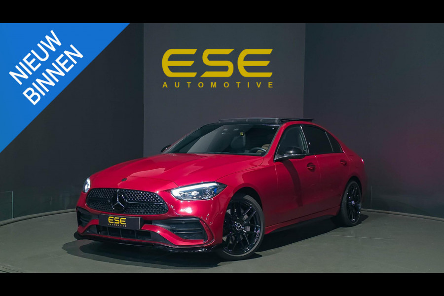 Mercedes-Benz C-Klasse 300 e AMG | Panorama | Memory | Head-Up | Stoelkoeling