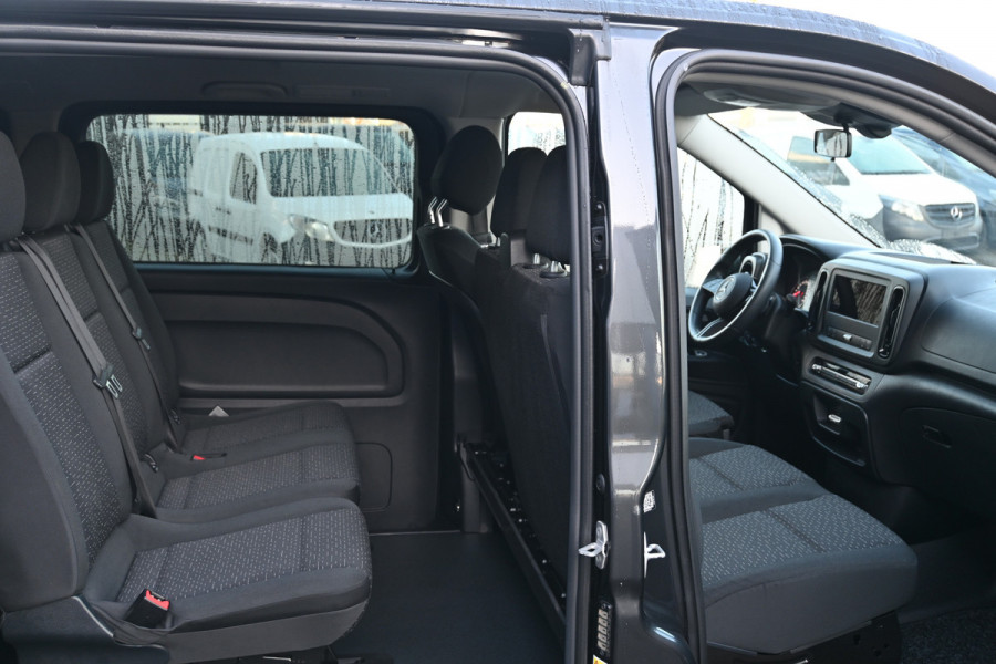 Mercedes-Benz Vito 116 CDI DC L3 Pro LED, 2500 kg trekhaak, Navigatie en Smartphone integratie, Etc.