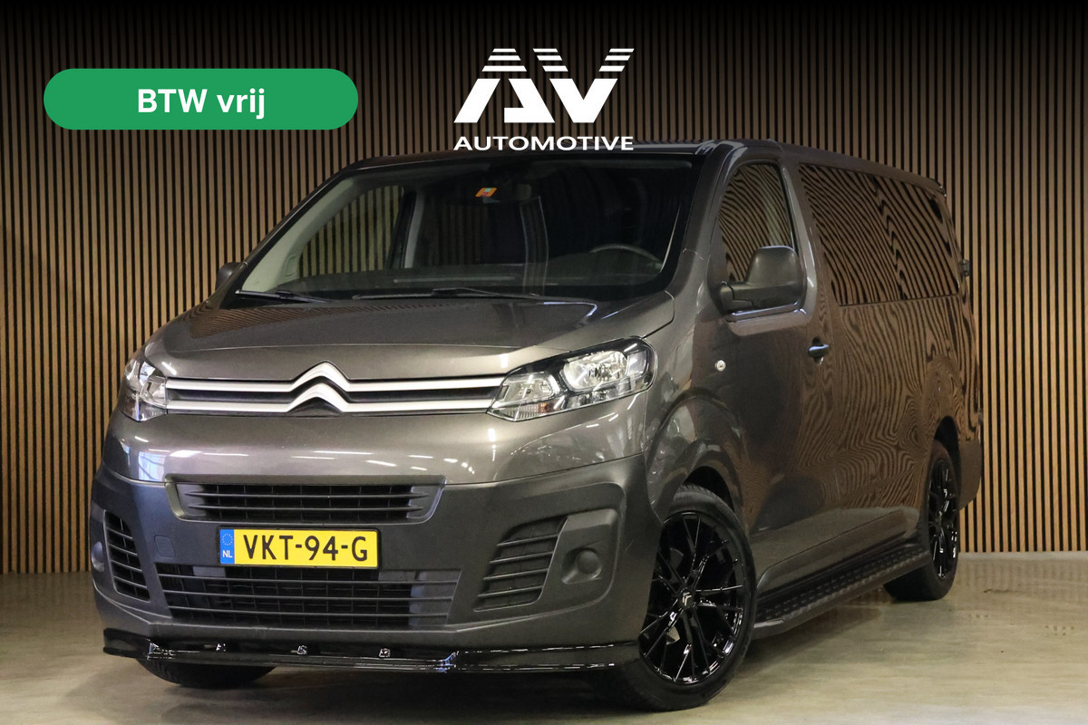 Citroën Jumpy 2.0 BlueHDI XL DC | Dubbel Cabine | Marge | BTW Vrij | Navigatie | CarPlay | PDC | Cruise control | Trekhaak | Climatronic | Nieuwe APK | NAP Logisch | 5-Zitter | Euro 6
