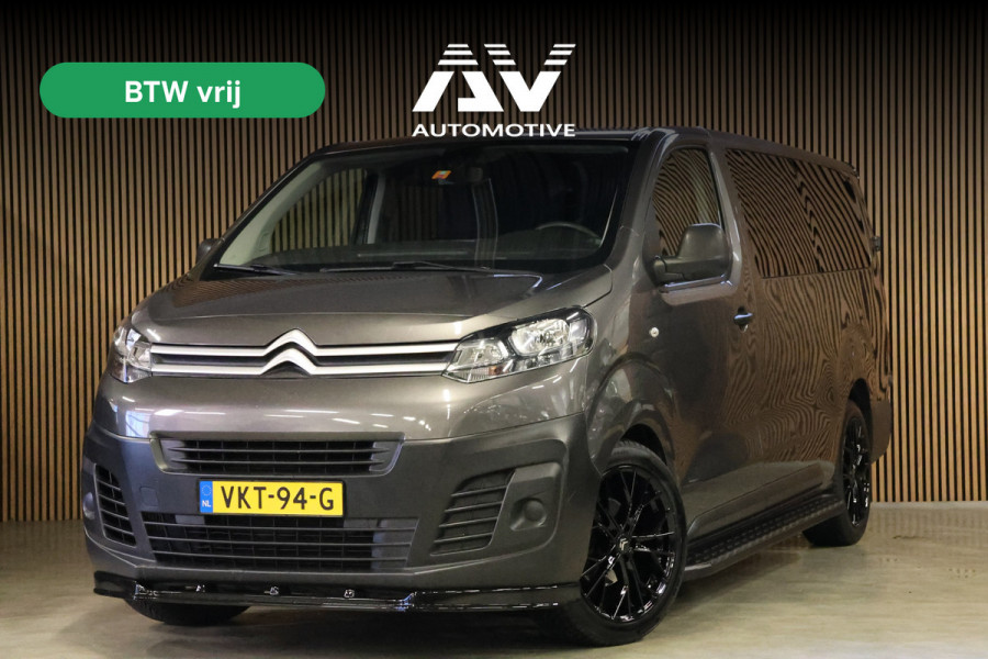 Citroën Jumpy 2.0 BlueHDI XL DC | Dubbel Cabine | Marge | BTW Vrij | Navigatie | CarPlay | PDC | Cruise control | Trekhaak | Climatronic | Nieuwe APK | NAP Logisch | 5-Zitter | Euro 6